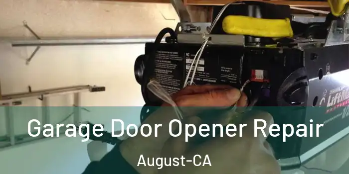 Garage Door Opener Repair August-CA